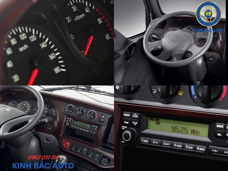 Hyundai N250SL 2.5 tấn thùng kín dài 4m5