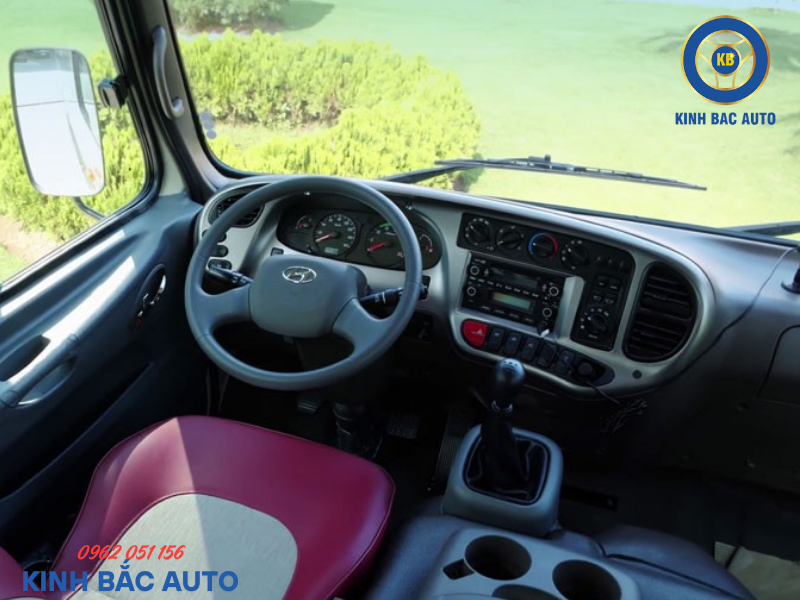 Nội Thất Hyundai New County Tiện Nghi Và Thoải Mái