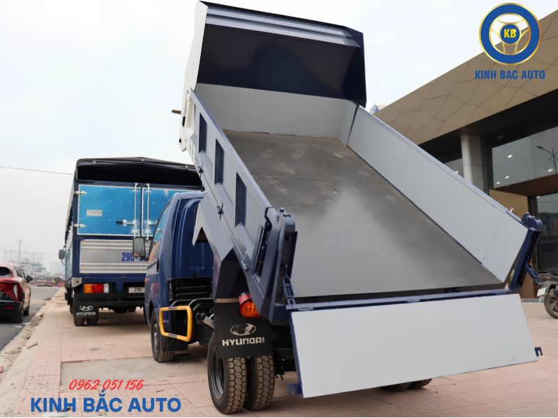 Hyundai Porter H150 1.5 tấn thùng lửng bửng nâng